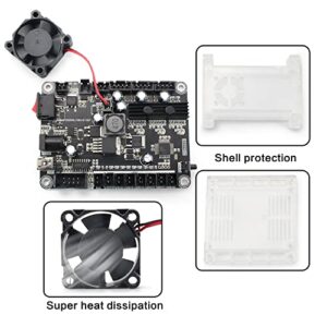 CNCTOPBAOS 3 Axis Desktop DIY Mini CNC 3018 Router Kit GRBL Control Plastic Acrylic PCB PVC Wood Carving Milling Engraving Machine Working Area 30x18x4.5cm