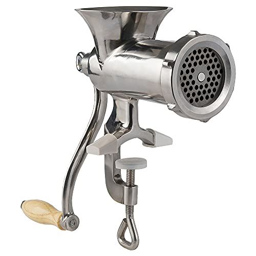 LEM #32 Aluminum Bolt-Down Manual Meat Grinder