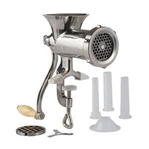 LEM #32 Aluminum Bolt-Down Manual Meat Grinder