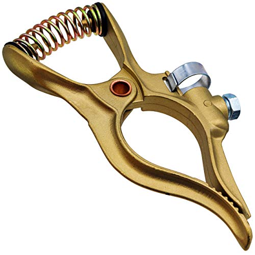 Real 400 Amp High Performance REAL Brass Welding Ground Clamp (25 YEARS WARRANTY)