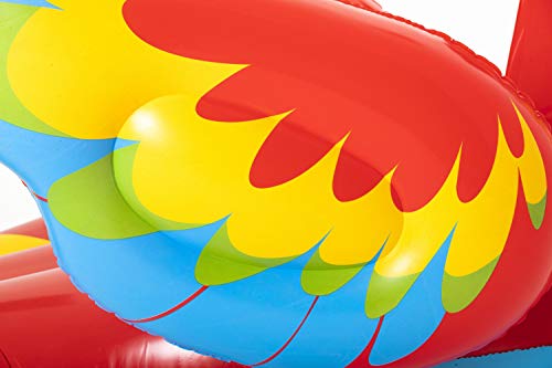 Bestway 41127 Peppy Parrot Ride-On Pool Inflatable, Red