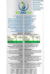 BudJuice Micro Organic Liquid Fertilizer – All Purpose, All Natural Nutrient Rich Plant Food for Gardens, Hydroponics, Flowers, Vegetables, Succulents