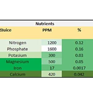 BudJuice Micro Organic Liquid Fertilizer – All Purpose, All Natural Nutrient Rich Plant Food for Gardens, Hydroponics, Flowers, Vegetables, Succulents