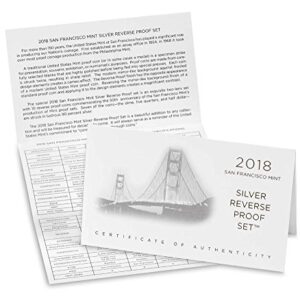 2018 S US Mint Silver Reverse Proof Set