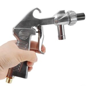 Wogoboo Sandblaster Kit Abrasive Sand Blasting Gun Spray Gun Rust Remove with Air Quick Adapter for Sandblast Cabinets