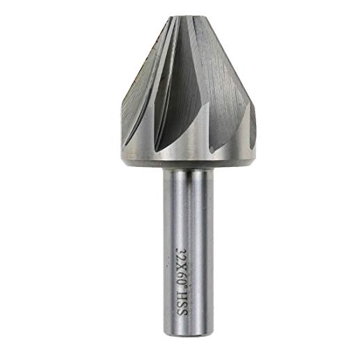 Rannb Countersink Drill Bit HHS 32mm Cutting Dia 60° Chamfer Mill Cutter