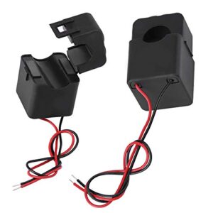 PEACEFAIR PZCT-02 Split Core Current Transformer Coil Sensor for 100A Amp Energy Meter