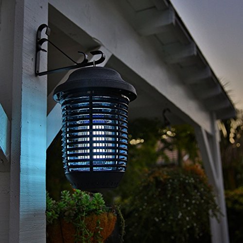 Electric Insect Bug Zapper, New Upgrade with Free Hanger Kapas 40W Outdoor Bug Killer Lantern for Mosquitoes, Flies, Gnats, Pests & Other Insects, 1 Acre Coverage