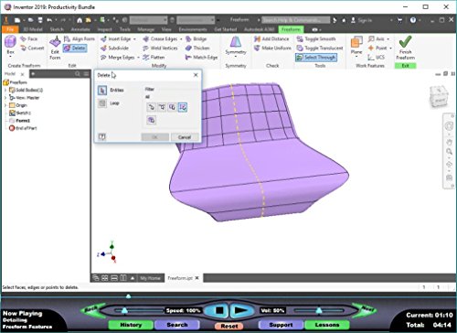 Autodesk Inventor 2019: Solid Modeling – Video Training Course