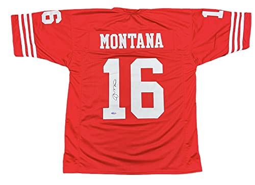 Joe Montana San Fransico 49ers Signed Autograph Custom Jersey Tristar Authentic Certified