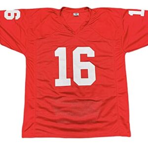 Joe Montana San Fransico 49ers Signed Autograph Custom Jersey Tristar Authentic Certified