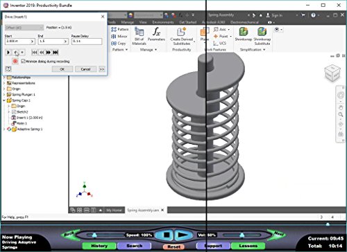 Autodesk Inventor 2019: Assemblies and Advanced Concepts – Video Training Course