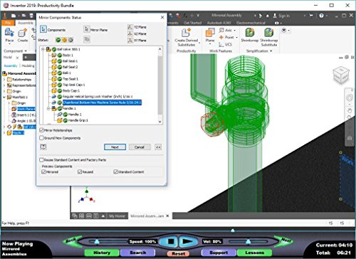 Autodesk Inventor 2019: Assemblies and Advanced Concepts – Video Training Course