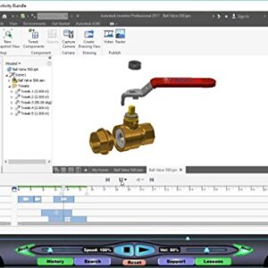 Autodesk Inventor 2019: Assemblies and Advanced Concepts – Video Training Course