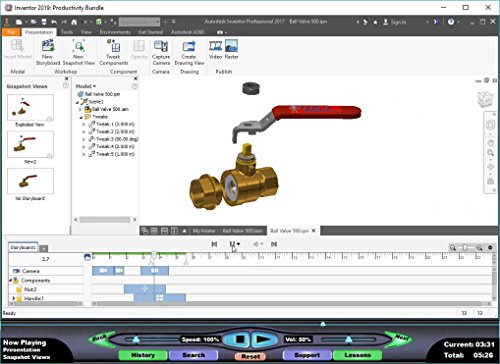 Autodesk Inventor 2019: Assemblies and Advanced Concepts – Video Training Course