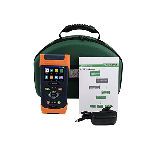 Optical Fiber Welder Machine KomShine GX39 Fusion Splicer and Plam Mini SM OTDR QX55 1310/1550nm 32/30dB with 10mw VFL, Power Meter, SM Light Source