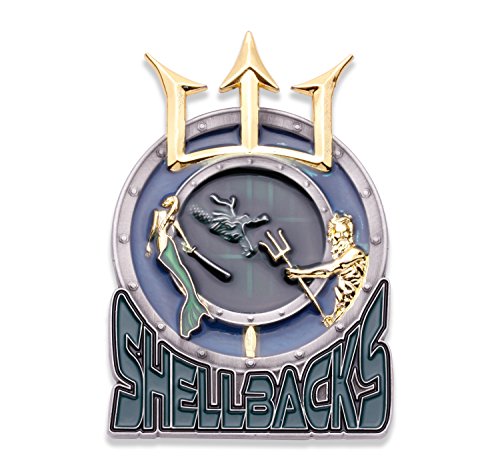 Shellback Challenge Coin - Unreal Military Shellbacks Coin - Designed by Military Veterans