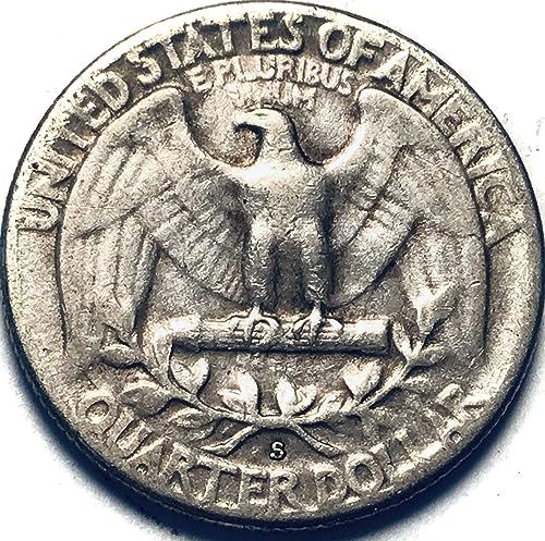 1954 D Washington Silver Quarter Seller Fine