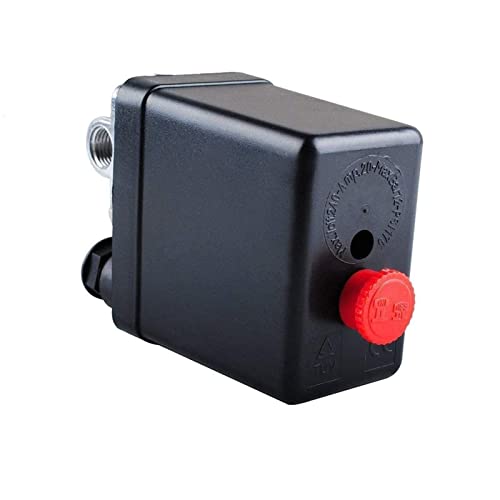 Central Pneumatic Air Compressor Pressure Switch Control Valve Replacement Parts 90-120 PSI 240V Air Compressor Pressure Switch Control Valve