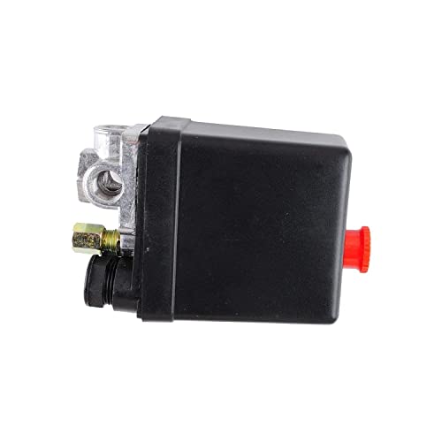 Central Pneumatic Air Compressor Pressure Switch Control Valve Replacement Parts 90-120 PSI 240V Air Compressor Pressure Switch Control Valve