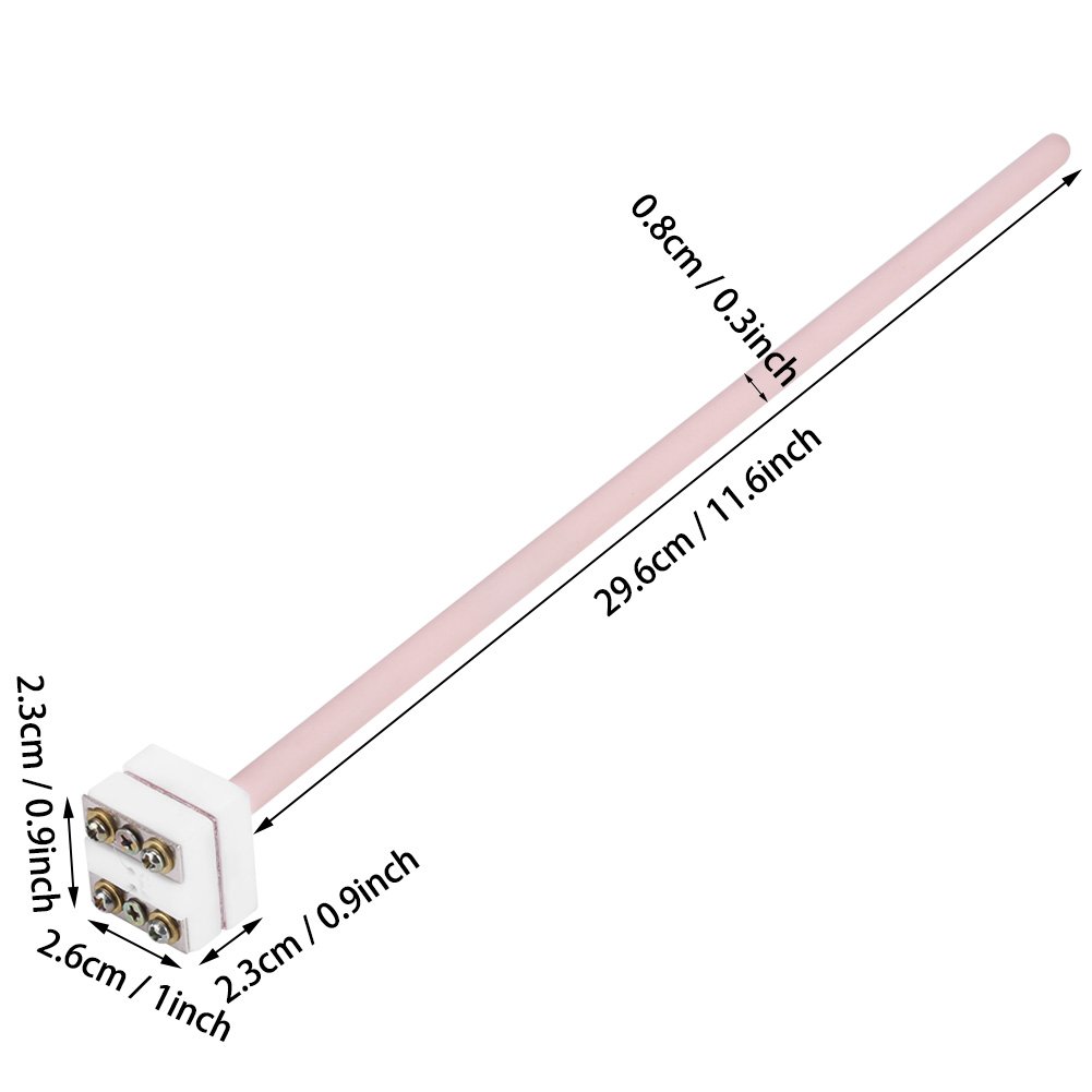 WRP-100 300mm Probe Head S Type Platinum and Rhodium Thermocouple Probes Digital Thermometer Temperature Sensor