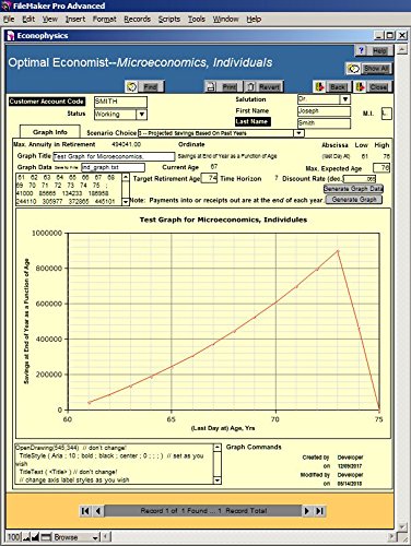 Optimal Economist: An Implementation of Larsonian Econophysics