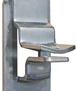 JQuad Trailer Door & Ramp Locking Hasp -4" Mounting- Cam Lock Latch Keeper -Zinc- Made in The USA