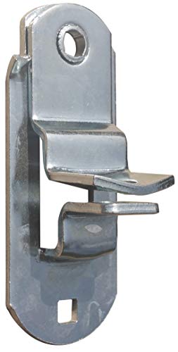 JQuad Trailer Door & Ramp Locking Hasp -4" Mounting- Cam Lock Latch Keeper -Zinc- Made in The USA