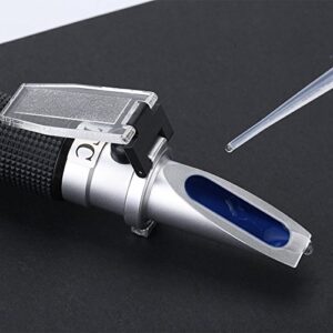 GLOGLOW Beekeeper Refractometer Portable High Measuring Range Honey Tester Sugar Water Content Measurement 58-90% Beekeeping Honey Concentration Meter