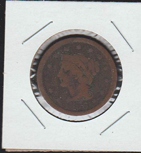 1856 Matron Head Modified (1835-1839) and Braided Hair (1837-1857) Penny Very Good