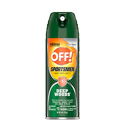 Off! Deep Woods Sportsman Insect Repellent, 6 Ounce. (Pack of 6)