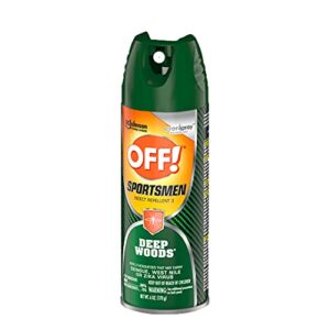 Off! Deep Woods Sportsman Insect Repellent, 6 Ounce. (Pack of 6)