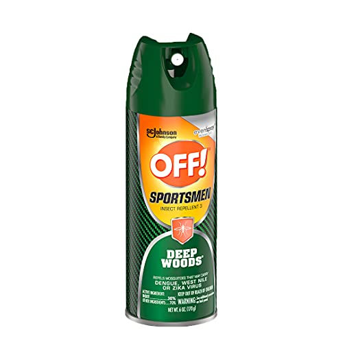 Off! Deep Woods Sportsman Insect Repellent, 6 Ounce. (Pack of 6)