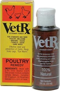 goodwinol vet rx veterinary remedy poultry 2oz