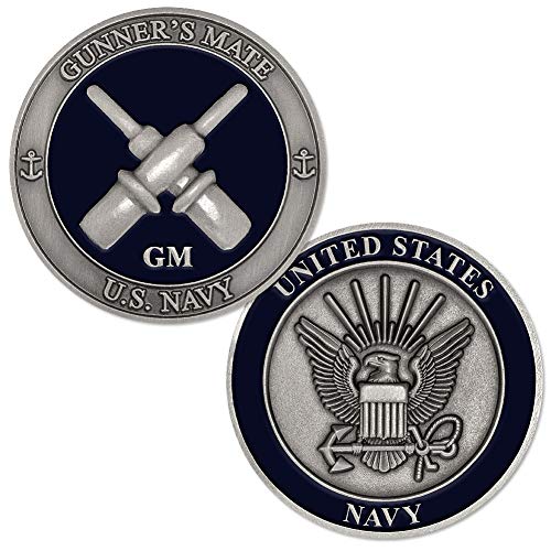 U.S. Navy Gunner's Mate (GM) Challenge Coin