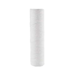 Clear Choice Sediment Water Filter 5 Micron 10 x 2.50" Water Filter Cartridge Replacement 10 inch RO System DEV910908, 155071-43 CW-5 CW-MF WP-5 WP5, 8-Pk