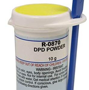 Taylor R0870-I Swimming Pool Test Kit Replacement DPD Powder 10 Grams (2 Pack)