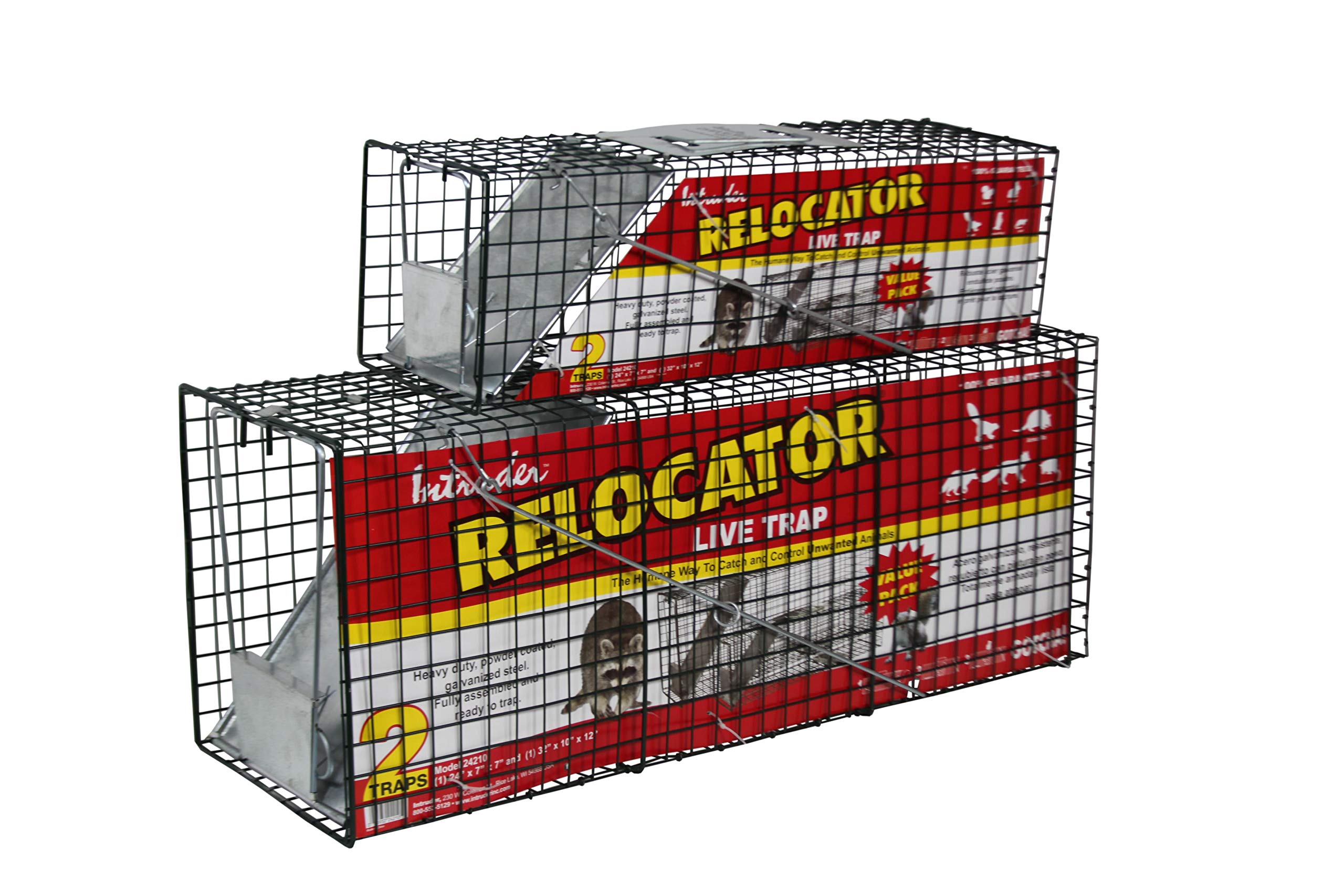 Intruder 24210 Relocator Live Trap - Combo Value Pack (Set of two)