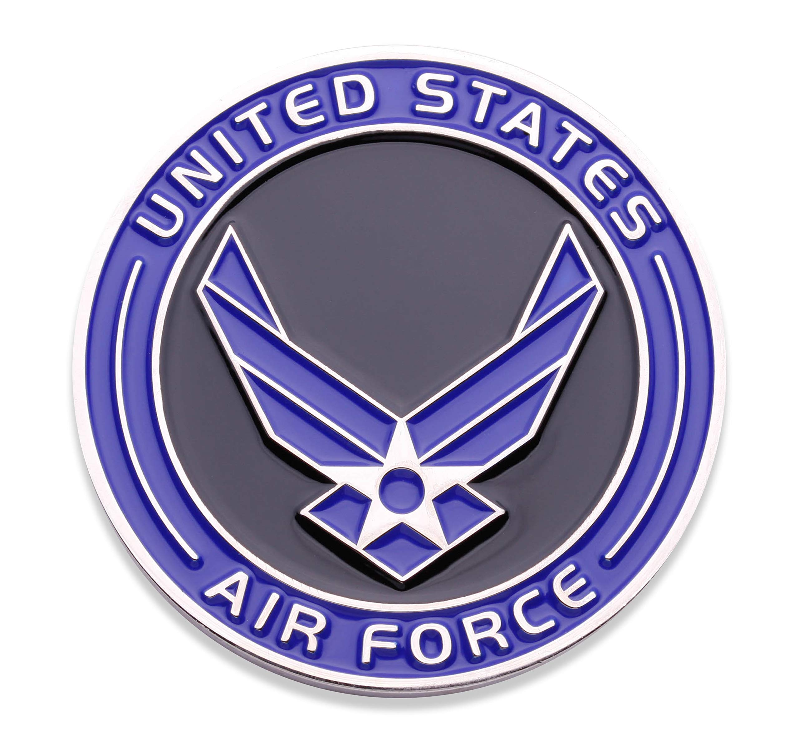 Air Force Airman E2 Challenge Coin! United States Air Force Airman Rank Military Coin. E-2 Airman USAF Challenge Coin! Designed by Military Veterans - Officially Licensed Product!