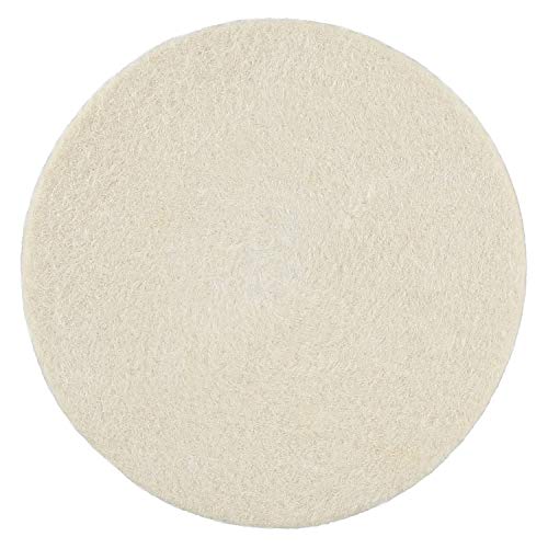 75 mm Felt Polishing Buffing Wheel, 3 inch Wool Polishing Wheel for use with Cerium Oxide Polishing Powder By STARVAST