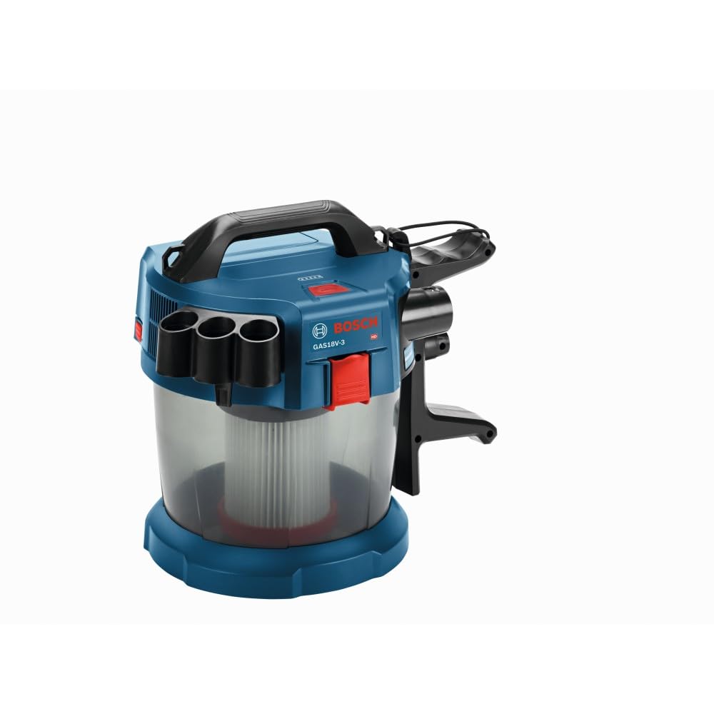 BOSCH GAS18V-3N 18V 1.6 gallon Vacuum Bare Tool , Blue