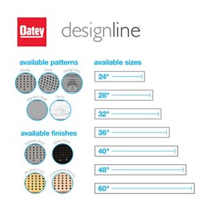 Designline 24 in. Stainless Steel Linear Shower Drain Tile-in Grate