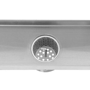 Designline 24 in. Stainless Steel Linear Shower Drain Tile-in Grate