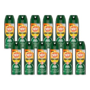 off! deep woods sportsman insect repellent 6 ounce (pack of 12)