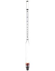 hydrometer - alcohol, 0-200 proof and tralle by bellwether (premium pack)