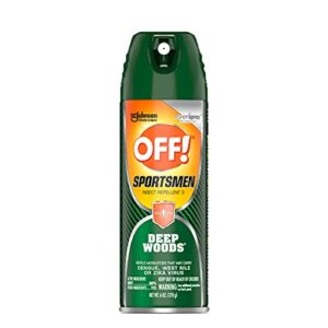 OFF! Deep Woods Sportsmen Insect Repellent II, 6 oz (Pack of 3)