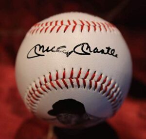 mickey mantle replica signature baseball
