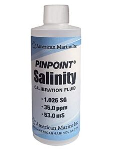 pinpoint® salinity fluid for refractometers and salinity monitors