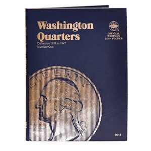 1970 p, d - 1998 p, d our choice of year 4 coin washington quarters and 4-pack folders - 1932 to 1998 (whitman folder) quarter uncirculated