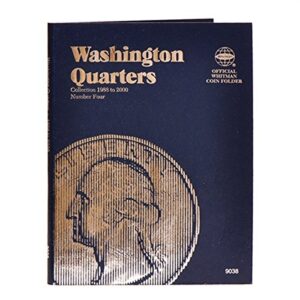 1970 P, D - 1998 P, D Our Choice of Year 4 Coin Washington Quarters and 4-Pack Folders - 1932 to 1998 (Whitman Folder) Quarter Uncirculated